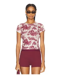 Miaou SHIRT MINI in Burgundy Burgundy