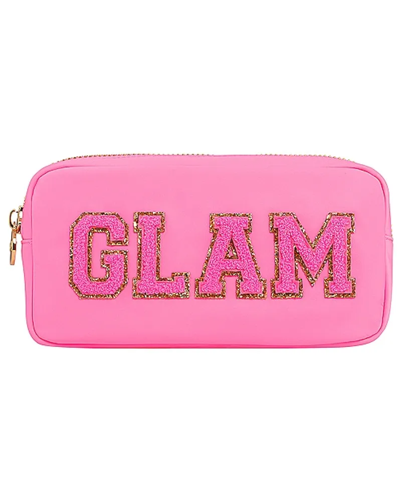 Stoney Clover Lane Glam Small Pouch in Pink Pink