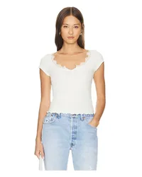 Free People SHIRT INTIMATELY FP CLASSIC TWIST in White White