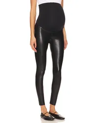 Commando UMSTANDSLEGGINGS AUS LEDERIMITAT LEGGINGS in Black Black