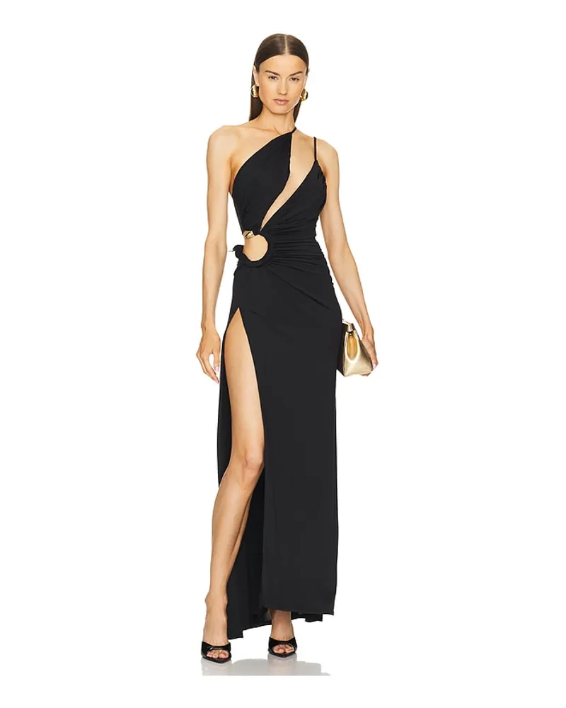 Michael Costello ABENDKLEID TRISTA in Black Black