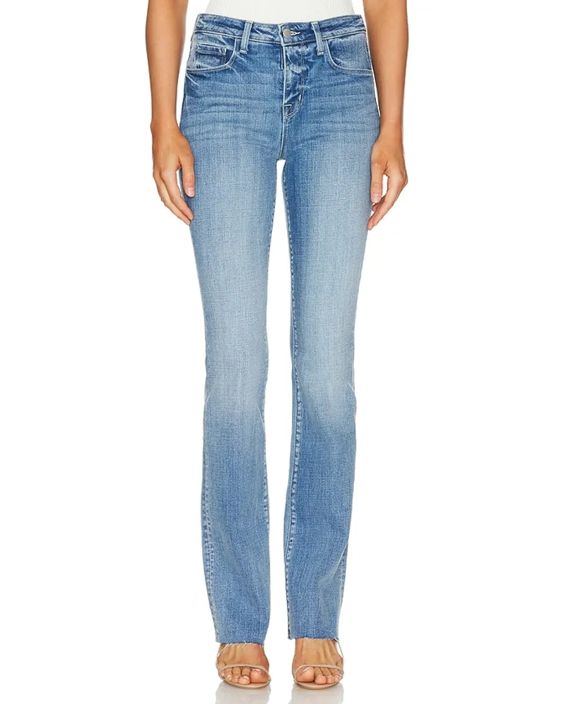 L'Agence STRAIGHT-FIT-JEANS RUTH in Blue Blue