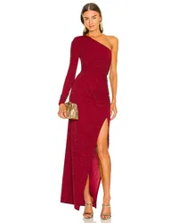 Michael Costello KLEID GILLY in Burgundy Burgundy