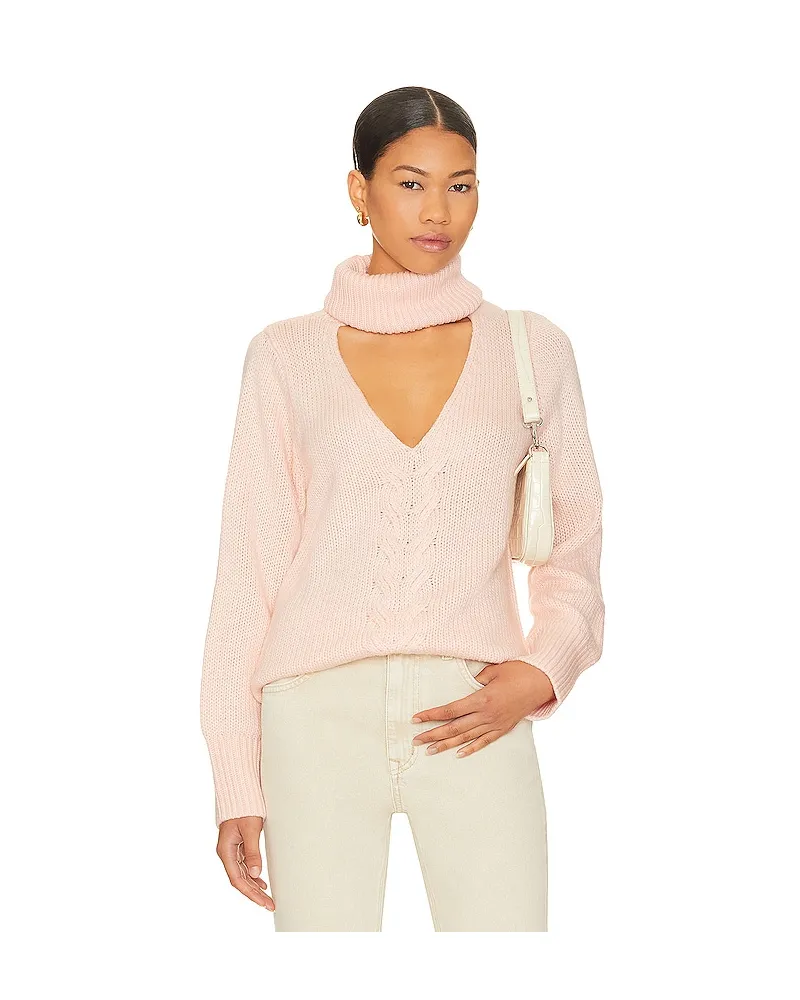 Lovers + Friends ROLLKRAGEN DEIDRA in Blush Blush