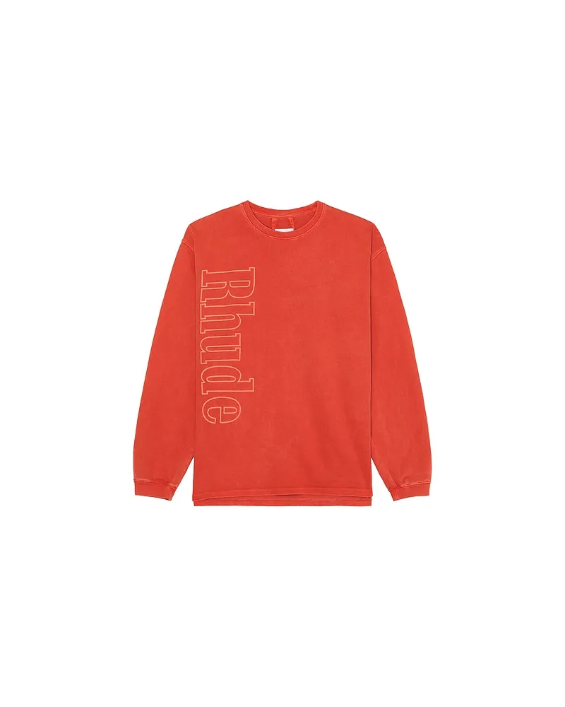 RHUDE SHIRT in Red