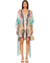 AGUA BENDITA KIMONO DARA in Blue,Green Blue