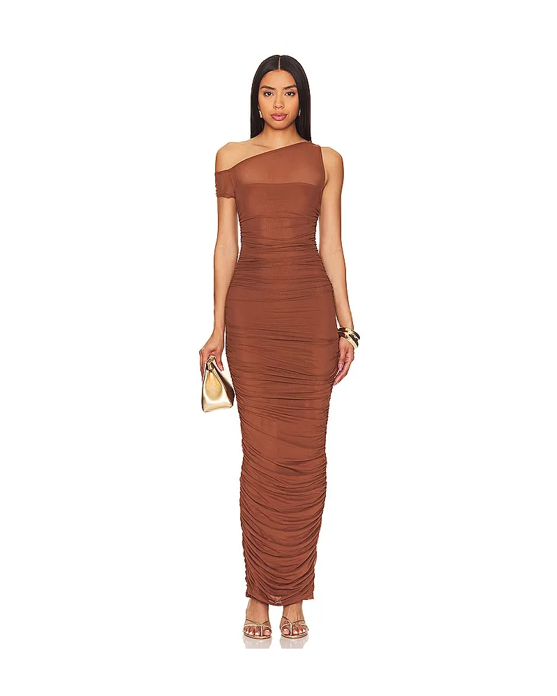 AFRM MAXIKLEID BIONA in Brown Brown