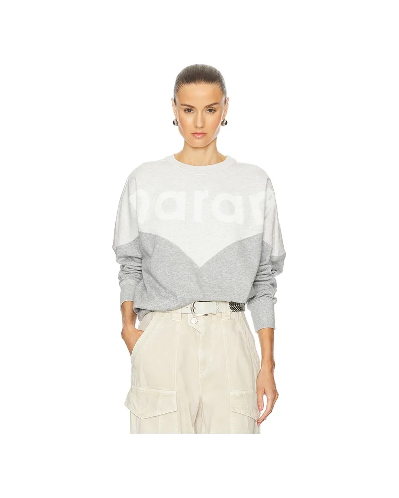 Étoile Isabel Marant SWEATSHIRT HOUSTON in Grey Grey