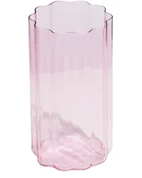 Fazeek GEWELLTE VASE WAVE VASE in Pink Pink