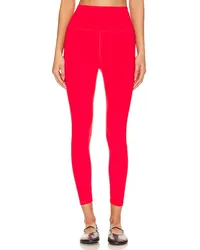 Spiritual Gangster LEGGINGS ADA HIGH WAISTED 7/8 in Red Red