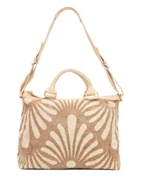 Cleobella TASCHE ABSTRACT PRINT in Tan Tan