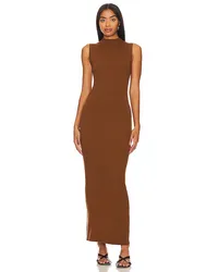 Enza Costa KLEID in Brown Brown