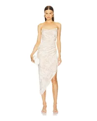 Michael Costello KLEID CECILIA in Ivory Ivory