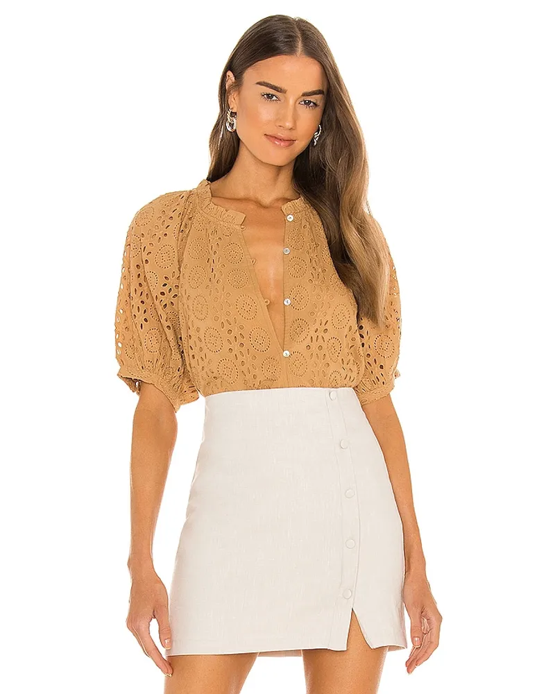 Cleobella BLUSE KATIE in Tan Tan