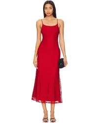 Bardot MIDI-KLEID RUBY in Red Red