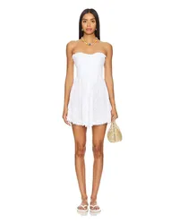 Poupette St Barth BANDEAU-KLEID CLAIRE in White White