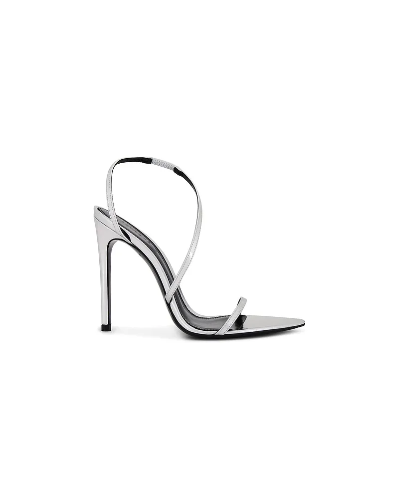 Retrofête SANDALE NAOMI in Metallic Silver Metallic