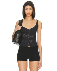 Free People TOP AUS SPITZE FREE PEOPLE KIANNA in Black Black