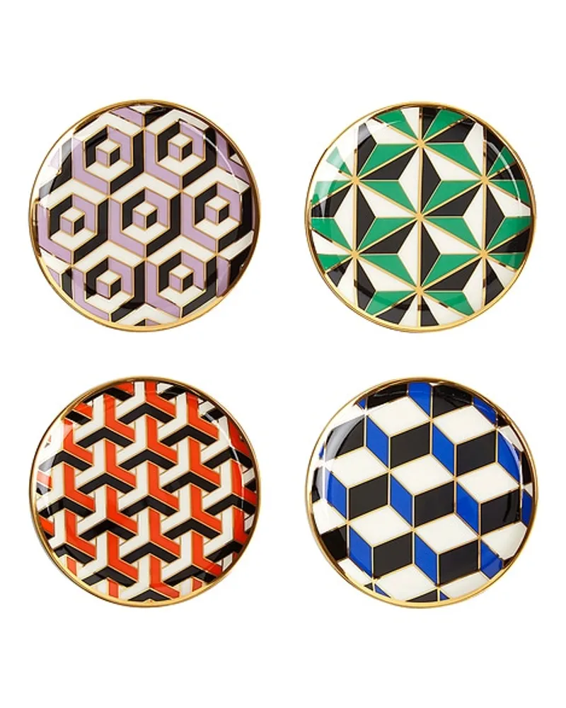 Jonathan Adler UNTERSETZER COASTERS in Green Green