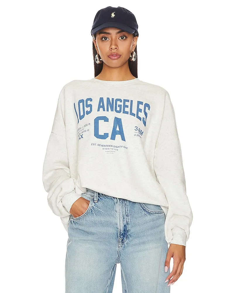 The Laundry Room JUMPER WELCOME TO LOS ANGELES in Ivory Ivory