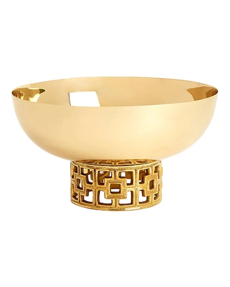 Jonathan Adler SCHÜSSEL BOWL in Metallic Gold Metallic