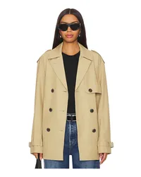 Rag & Bone TRENCHCOAT IN CROPPED-LÄNGE BEVERLY in Beige Beige