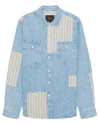 RAILS HEMD LARSEN in Denim-Light Denim-light