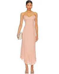 Tularosa KLEID KHALANI MAXI in Mauve Mauve