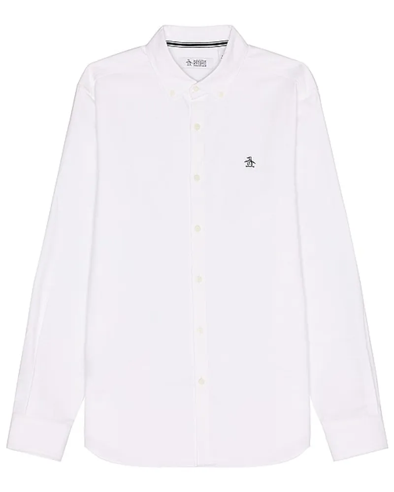 Original Penguin HEMD in White White