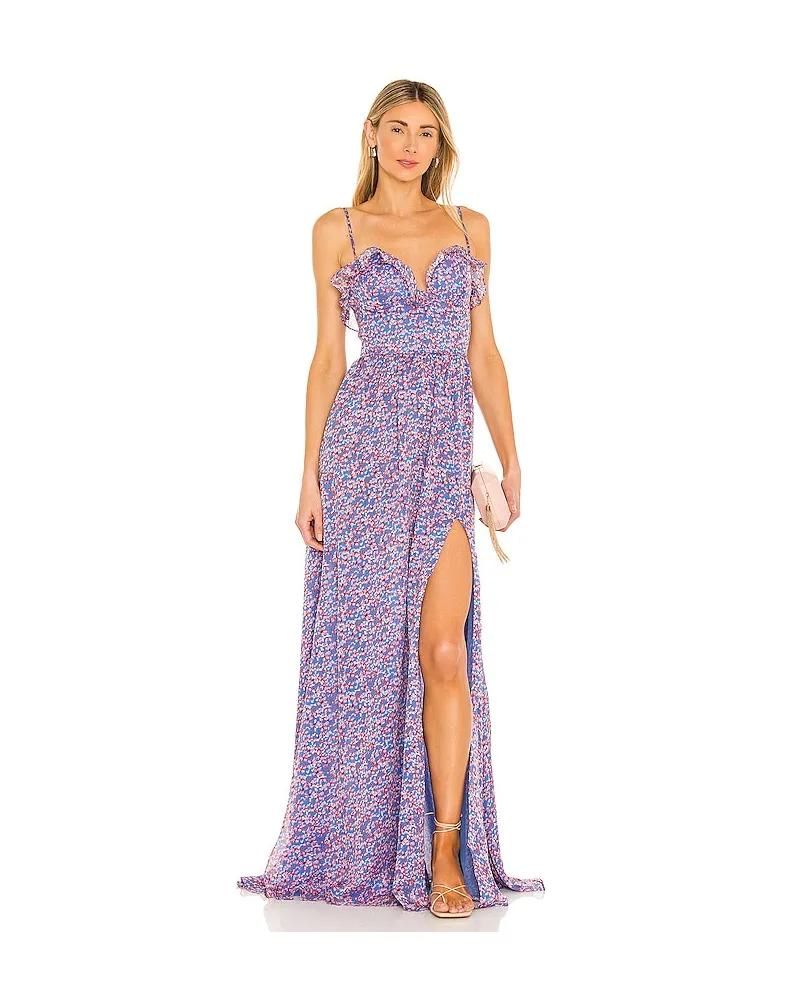 SAU LEE ABENDKLEID FLORENCE in Blue Blue