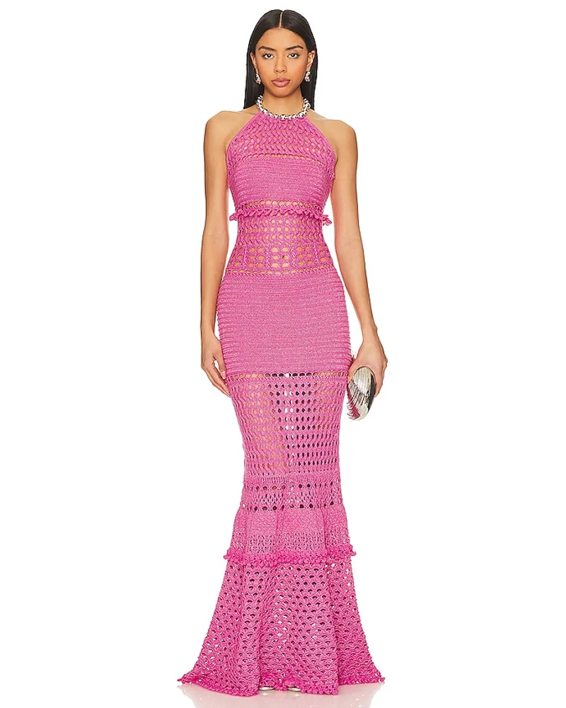 Retrofête MAXIKLEID MESA in Pink Pink