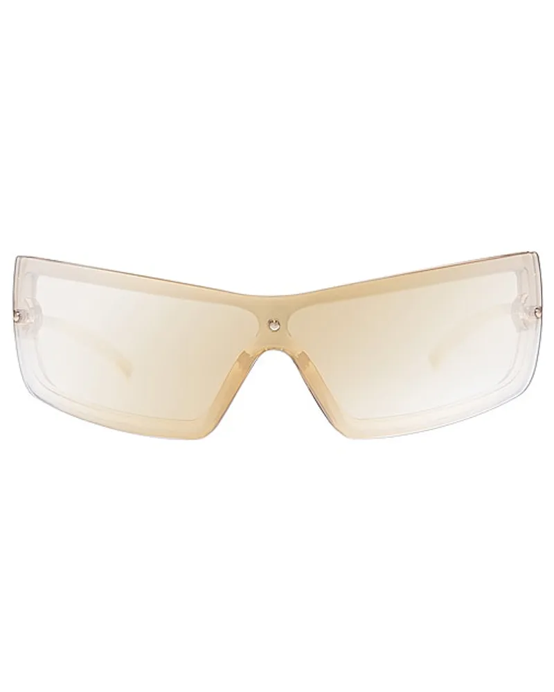 Le Specs SONNENBRILLE THE BODYGUARD in Metallic Neutral Metallic