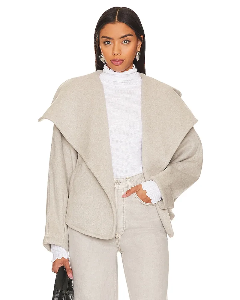 Free People JACKE MINA in Light Grey Light