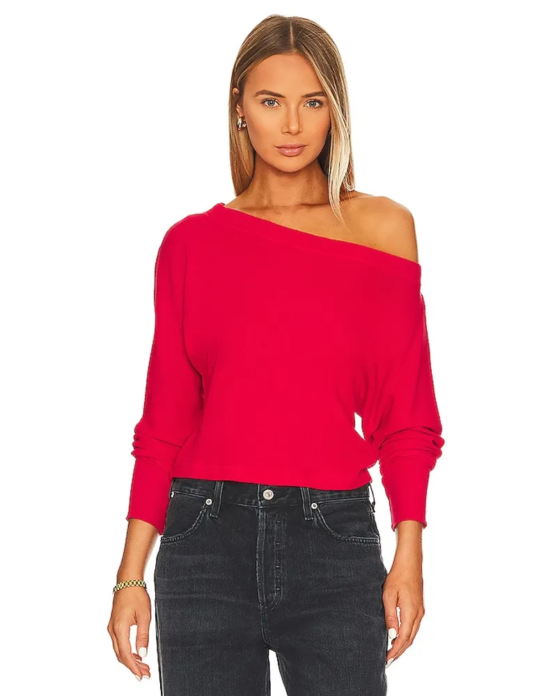 Bobi OBERTEIL OFF THE SHOULDER in Red Red