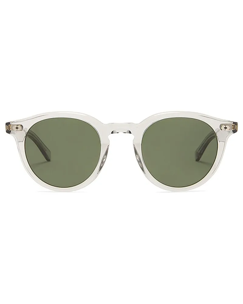 Garrett Leight SONNENBRILLE in Light Grey Light