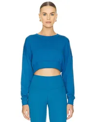 SPLITS59 CROP-SWEATSHIRT NOAH in Blue Blue