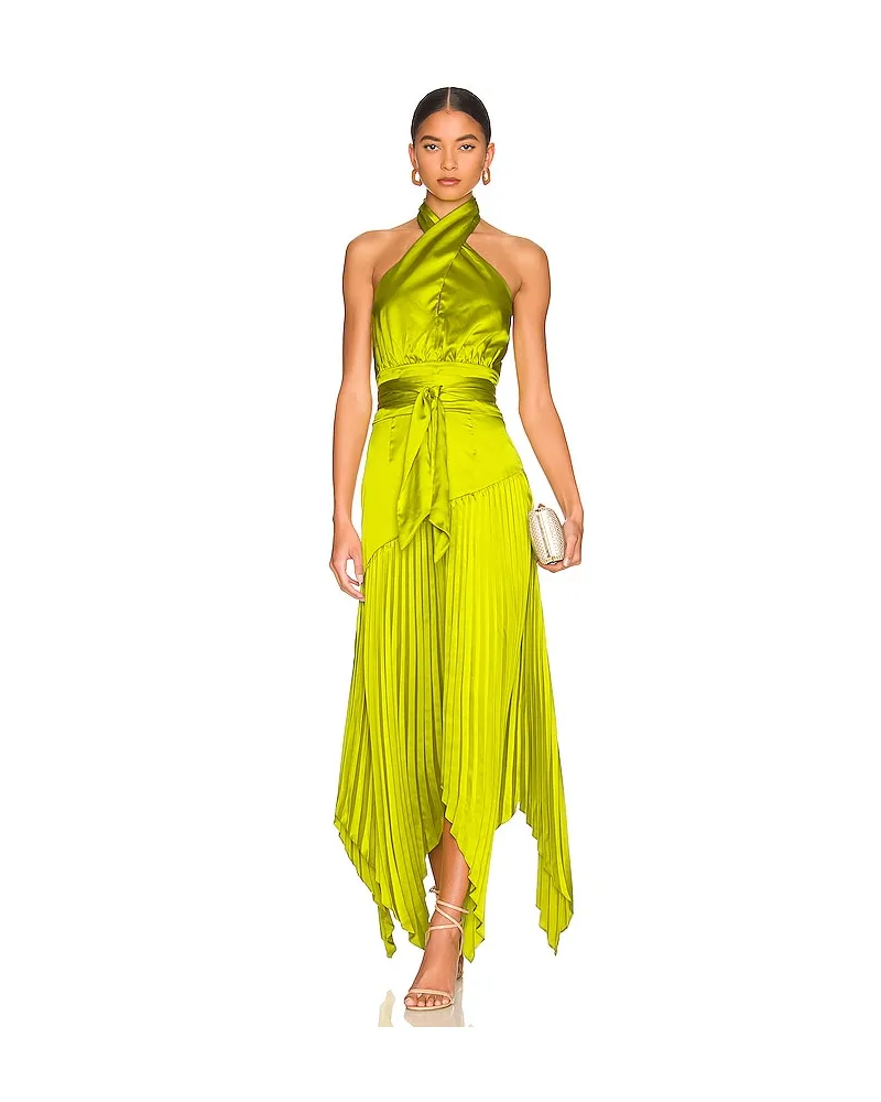 AMUR KLEID DIXON in Yellow Yellow