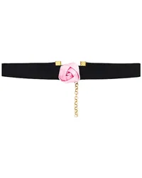 petit moments CHOKER MINI ROSETTE in Black Black