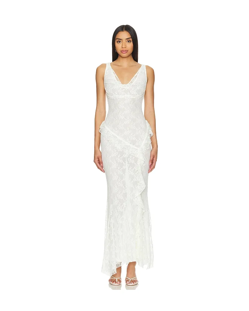 MAJORELLE ABENDKLEID CAMILLE in Ivory Ivory