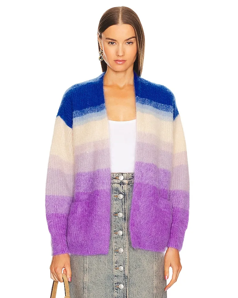 Étoile Isabel Marant CARDIGAN DANA in Purple Purple