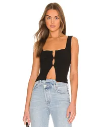 superdown TOP MIT KARREE-AUSSCHNITT CINDY in Black Black