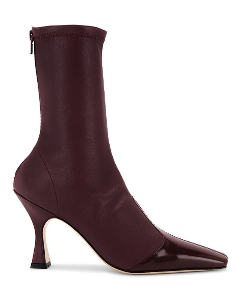 Studio Amelia ANKLE BOOTS MAVERICK in Burgundy Burgundy