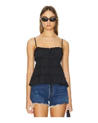 Free People TOP FREE PEOPLE MATILDA in Black Black