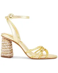 Schutz SANDALE AMARA in Metallic Gold Metallic