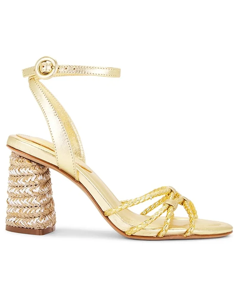 Schutz SANDALE AMARA in Metallic Gold Metallic