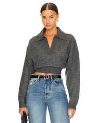 L'ACADEMIE x Marianna Azaria Sweater in Charcoal Charcoal