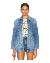 Free People JEANSJACKE FREE PEOPLE AVERY in Blue Blue