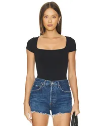 Free People SHIRT INTIMATELY FP CLEAN LINES in Black Black