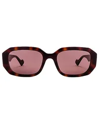 Gucci SONNENBRILLE in Brown Brown