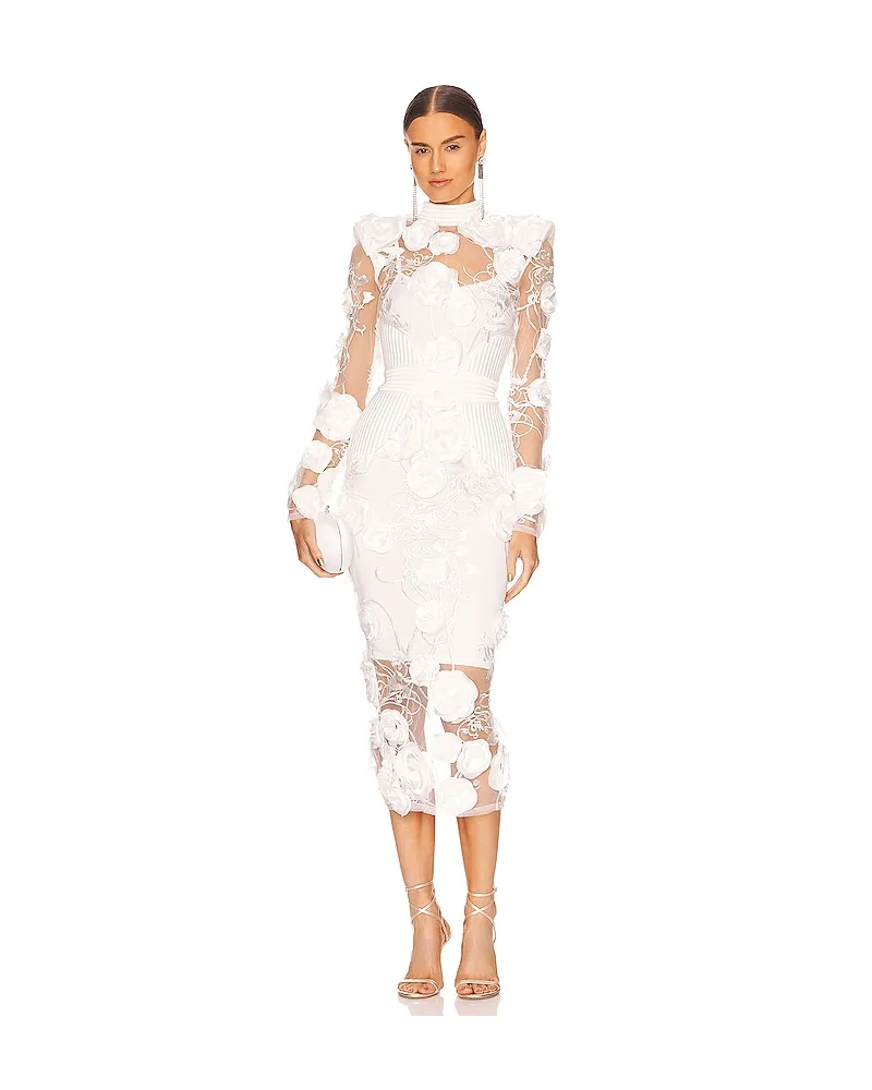 Zhivago MIDI-KLEID VENDETTA in White White